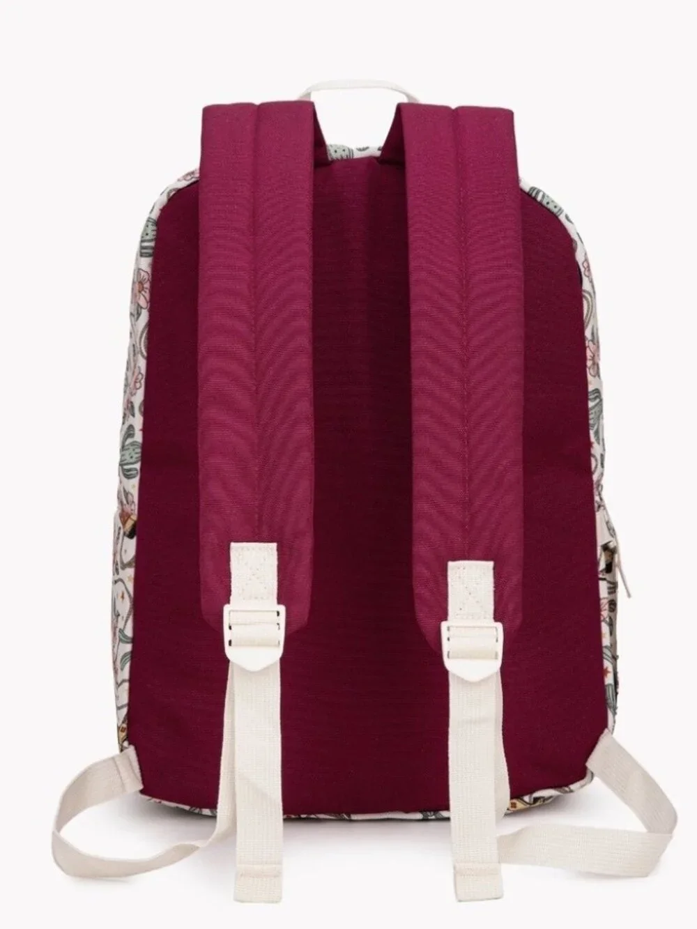Montana West Cowboy Boots Cactus Print Backpack -2Pcs Set - Khaki